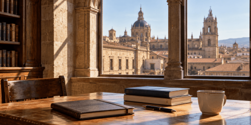 Spanish University Study Room